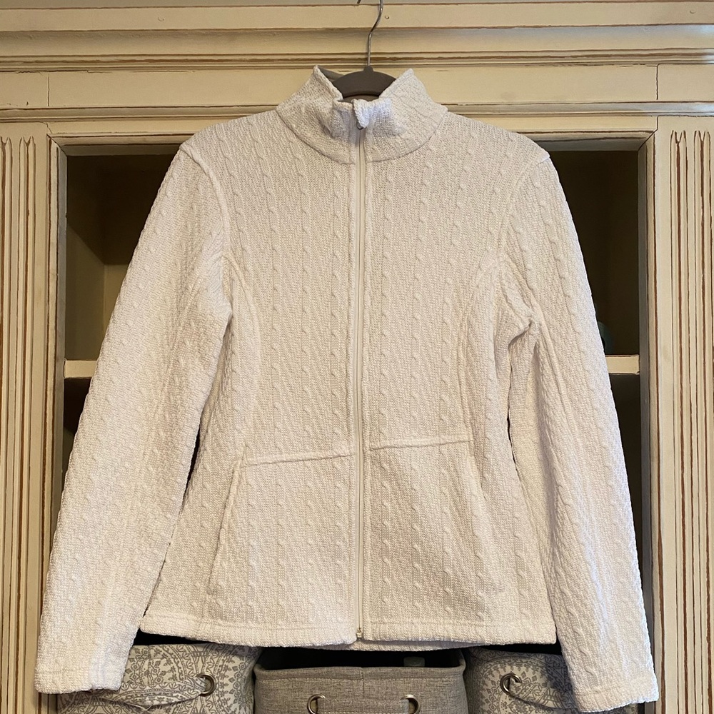 Zip up athletic jacket